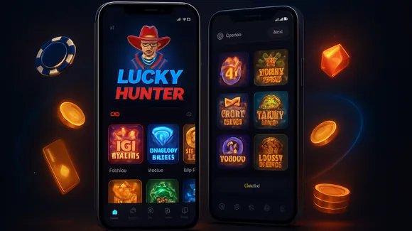 Lucky Hunter Casino App Banner